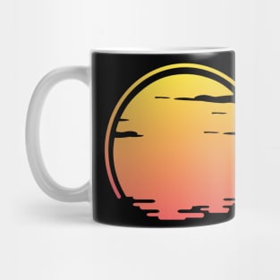 Sunset and cloud Mug